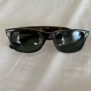 RayBan New wayfarer brown tortoise.